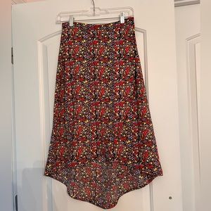 J Crew Hi-Lo midi skirt